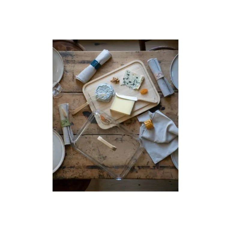 Plateau à fromage 34 x 25 x 9,5 cm