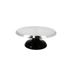 Plateau tournant pâtisserie aluminium Ø 29 x 12 cm