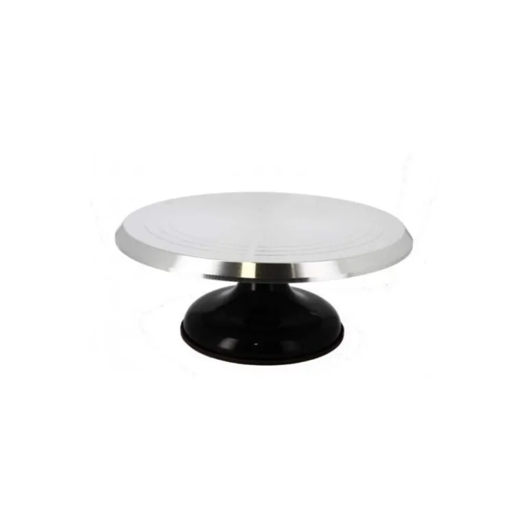 Plateau tournant pâtisserie aluminium Ø 29 x 12 cm