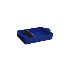 Plat à four ajustable bleu myrtille