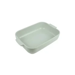 Plat à four rectangulaire céramique vert sauge Appolia 36 cm