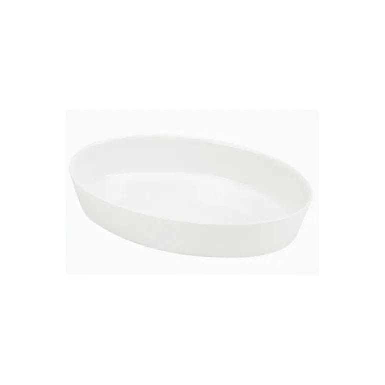 Plat ovale porcelaine 32 x 23 x 6 cm