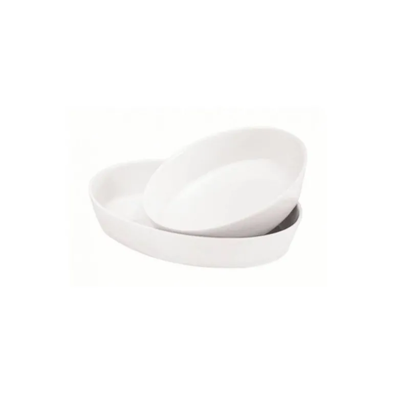 Plat ovale porcelaine 26 x 19 x 6 cm