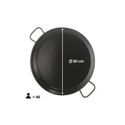 Plat à paëlla ø 80 cm