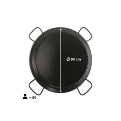 Plat à paëlla ø 90 cm