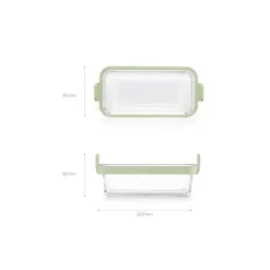 Plats en verre rectangulaire pour friteuse à air - par 2