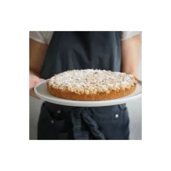 Plat à tarte en porcelaine blanc Ø 33 cm
