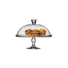 Plat à tarte sur pied avec cloche verre ø 32 cm