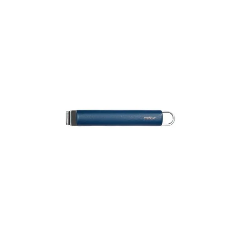 Poignée amovible La Merveilleuse inox bleu myrtille