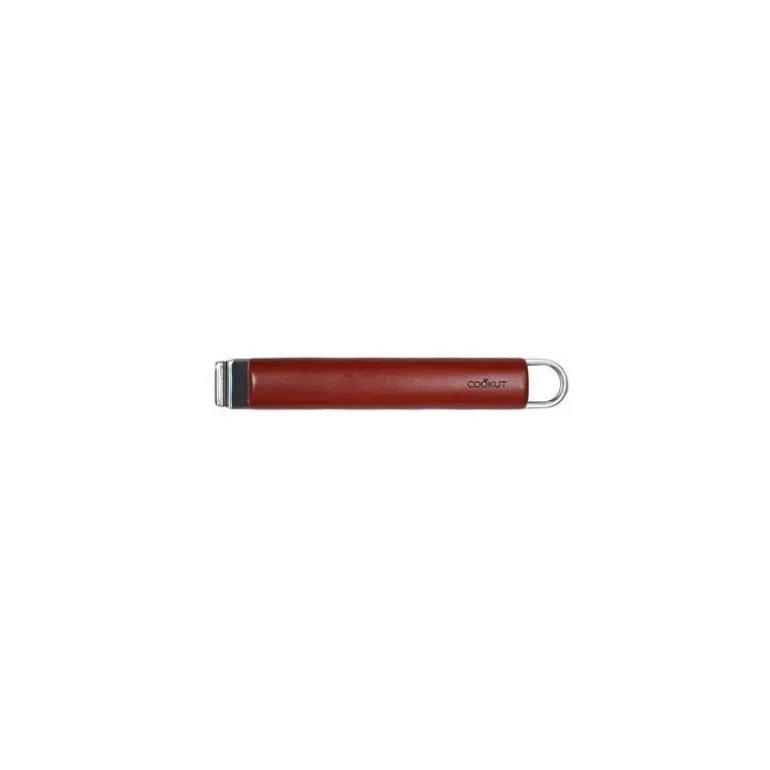 Poignée amovible La Merveilleuse inox rouge passion