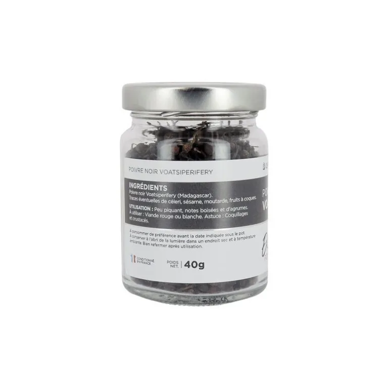 Poivre noir de Voatsiperifery - par 40 g