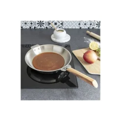 Poêle inox Casteline amovible ø 24 cm