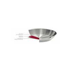Poêle inox Mutine amovible ø 26 cm