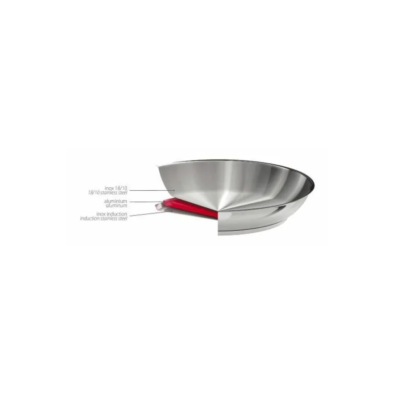 Poêle inox Mutine amovible ø 26 cm
