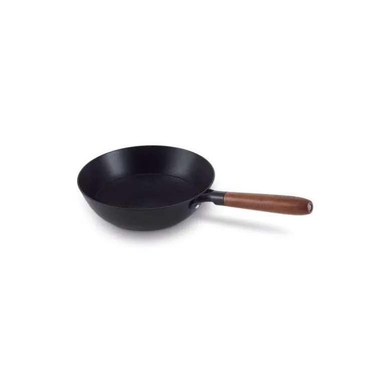 Poêle wok fer émaillé Mandala ø 28 cm
