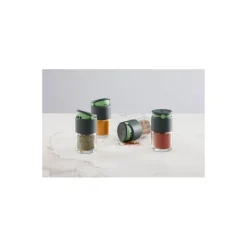 Pot à épices 2 débits en verre