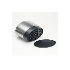 Pot à ustensiles en inox brossé
