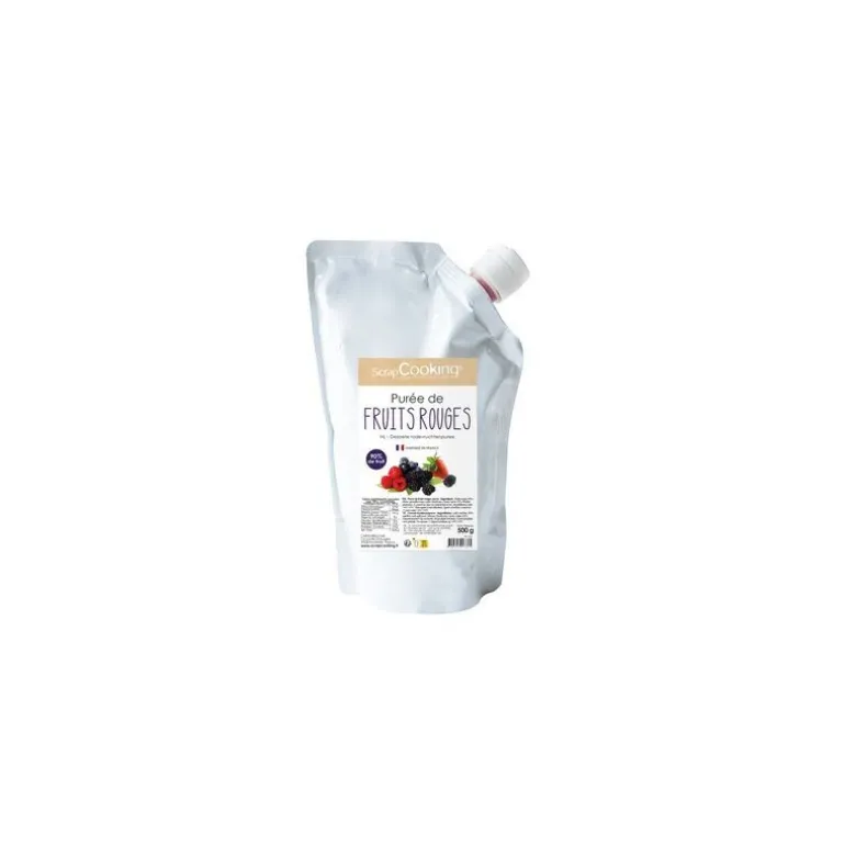 Purée de fruits rouges 500 g
