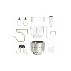 Robot multifonction Ankarsrum blanc minéral