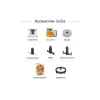 Robot multifonction compact blanc