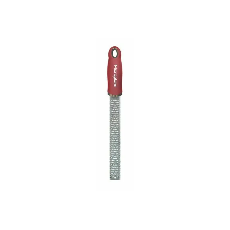 Râpe zesteur Premium rouge grenade