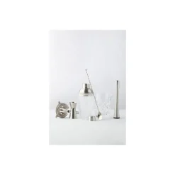 Set cocktail en verre et inox 6 pièces