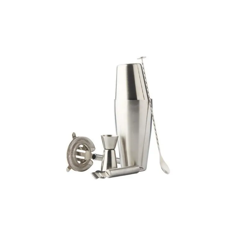 Set cocktail inox 5 pièces