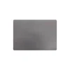 Set de table rectangle cuir gris 43 x 30 cm