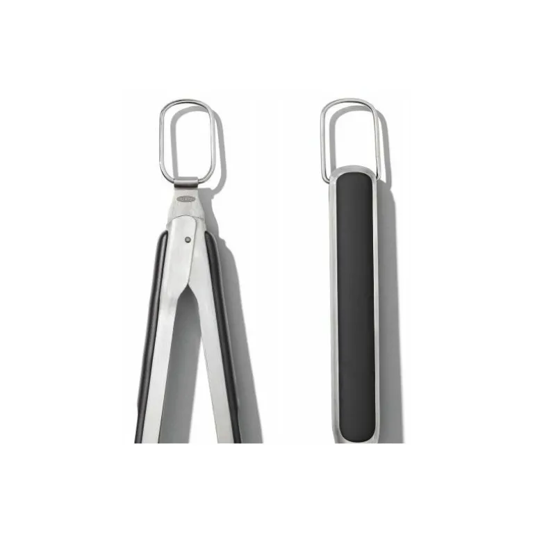Set de 2 ustensiles pour barbecue, spatule + pince de service