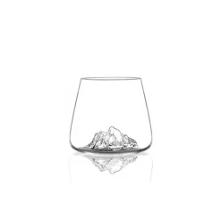 Set de verres Topographic Mont Blanc et Everest 350 ml