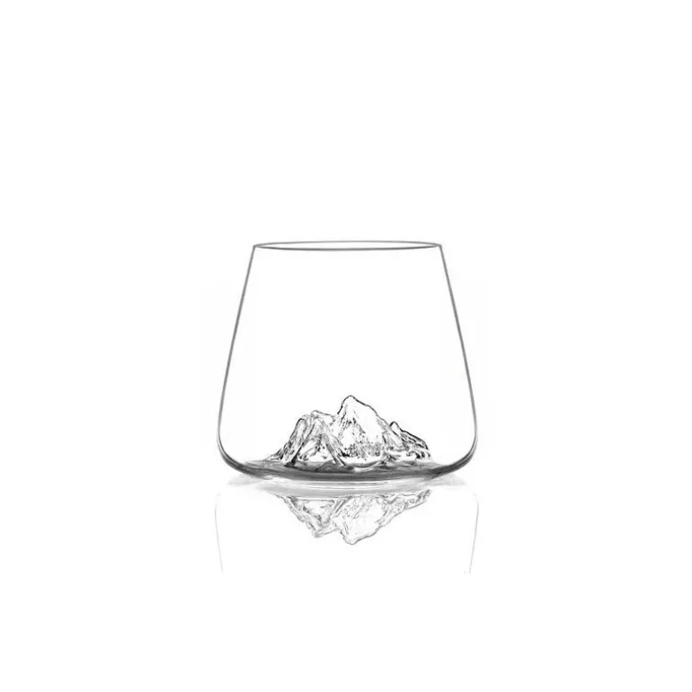 Set de verres Topographic Mont Blanc et Everest 350 ml