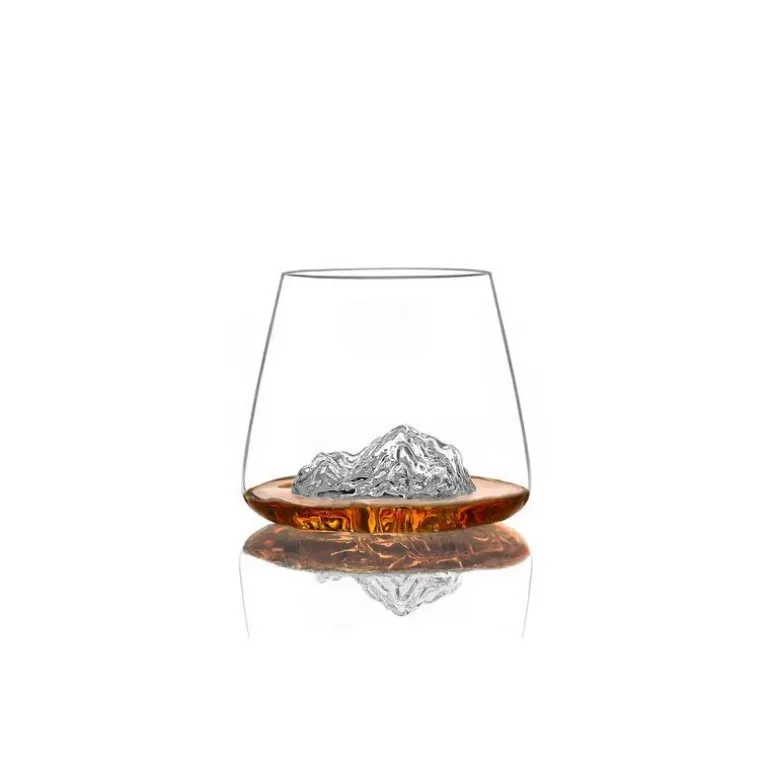 Set de verres Topographic Mont Blanc et Everest 350 ml