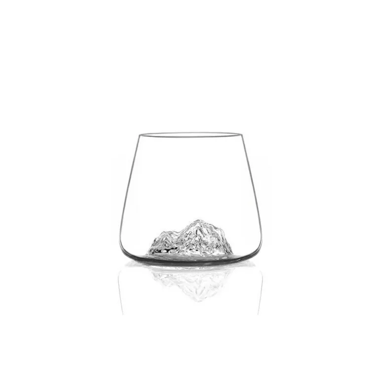 Set de verres Topographic Mont Blanc et Everest 350 ml
