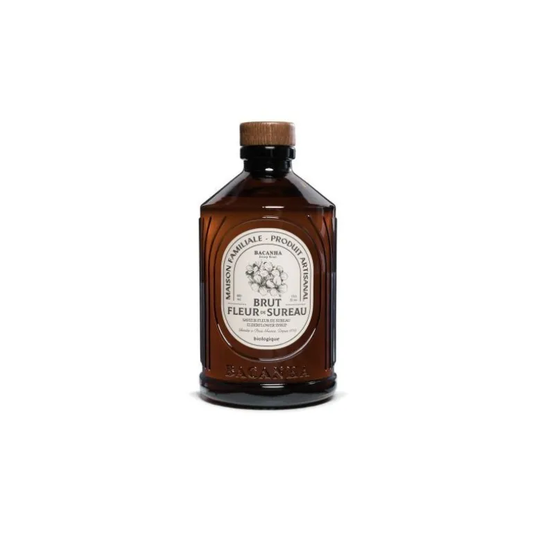 Sirop fleur de sureau brut bio 400 ml