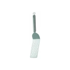 Spatule coudée acier perforée 32 cm