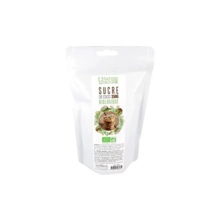 Sucre de coco Bio - par 250 g