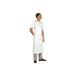 Tablier valet blanc 100cm