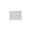 Tapis silicone forme embout de bûche 6 empreintes