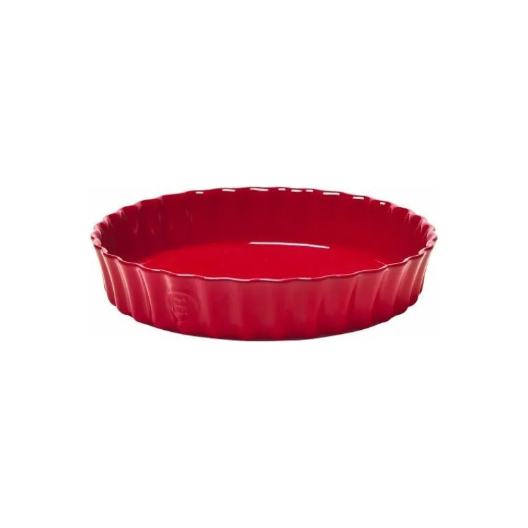 Tourtière haute céramique cerise ø 28 cm