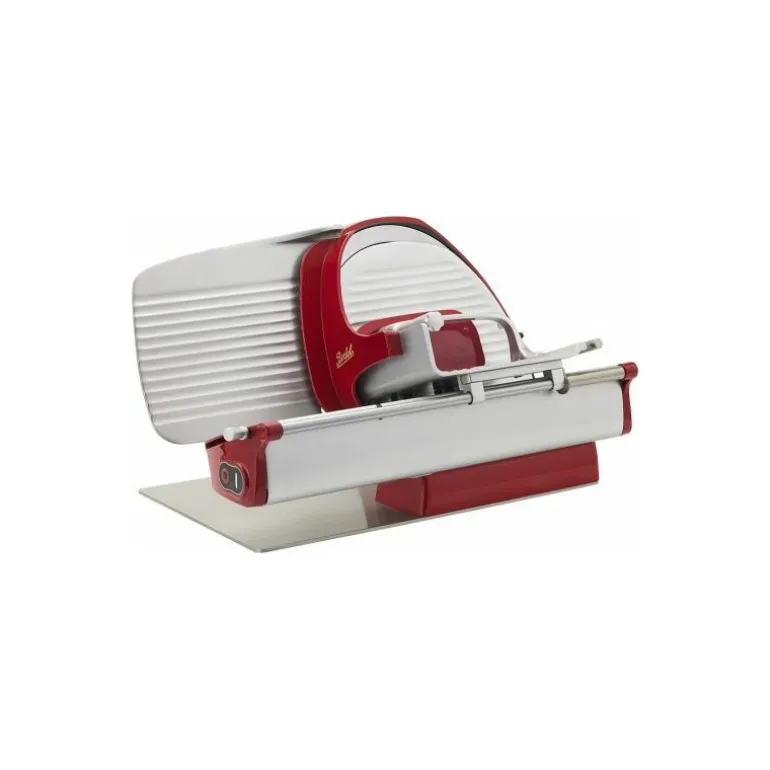 Trancheur électrique Home Line 250 rouge avec extracteur