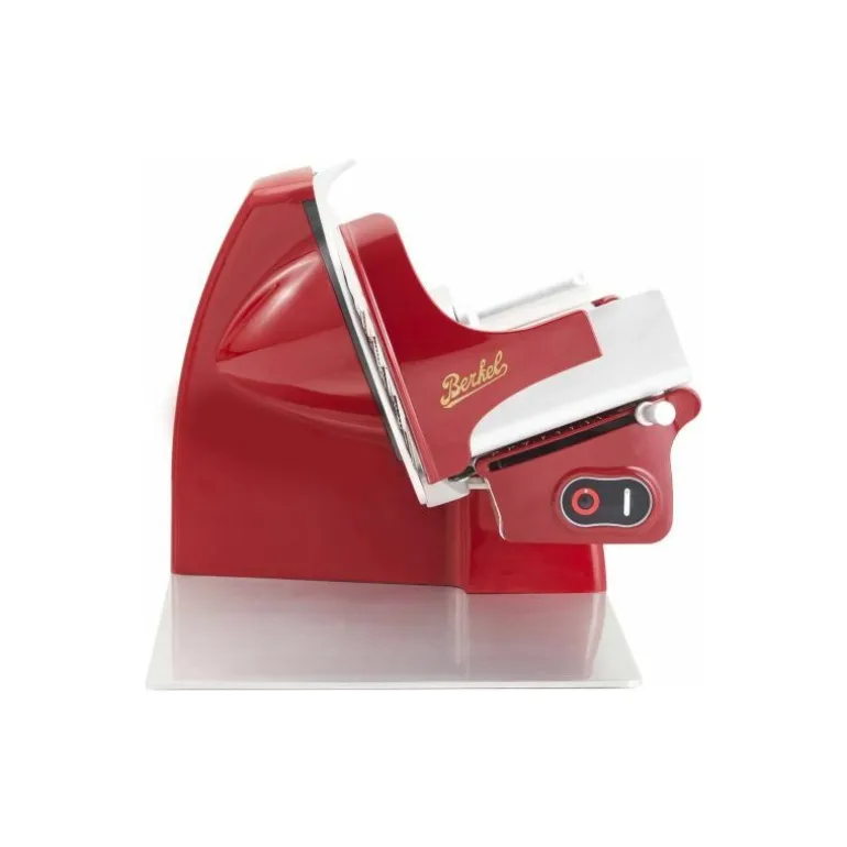 Trancheuse à jambon Home Line 200 rouge avec extracteur