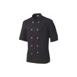 Veste polycoton m. courtes noire T. XXL