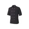 Veste polycoton m. courtes noire T. XS