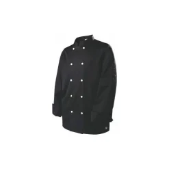 Veste polycoton m. longues noire T L
